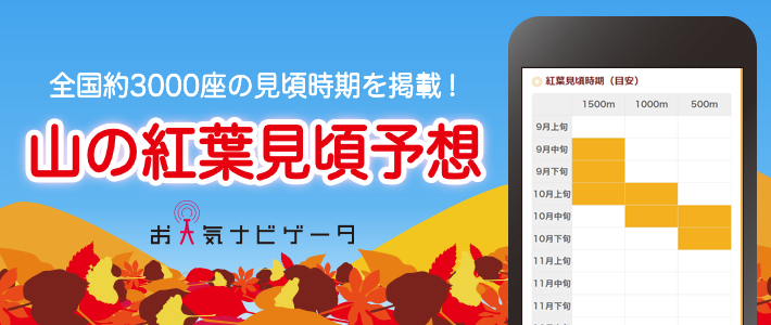 季節のバナー